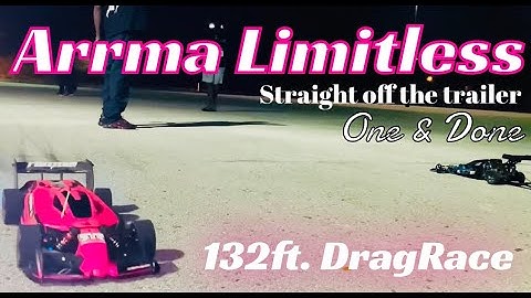 Arrma Limitless vs. #Infraction #rcdragrace #rc #rccar #rcdraglife #rccars #Arrma #Arrmalimitless