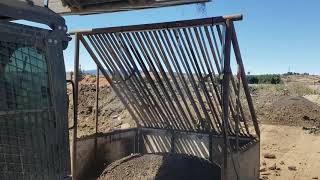 Home made dirt screen