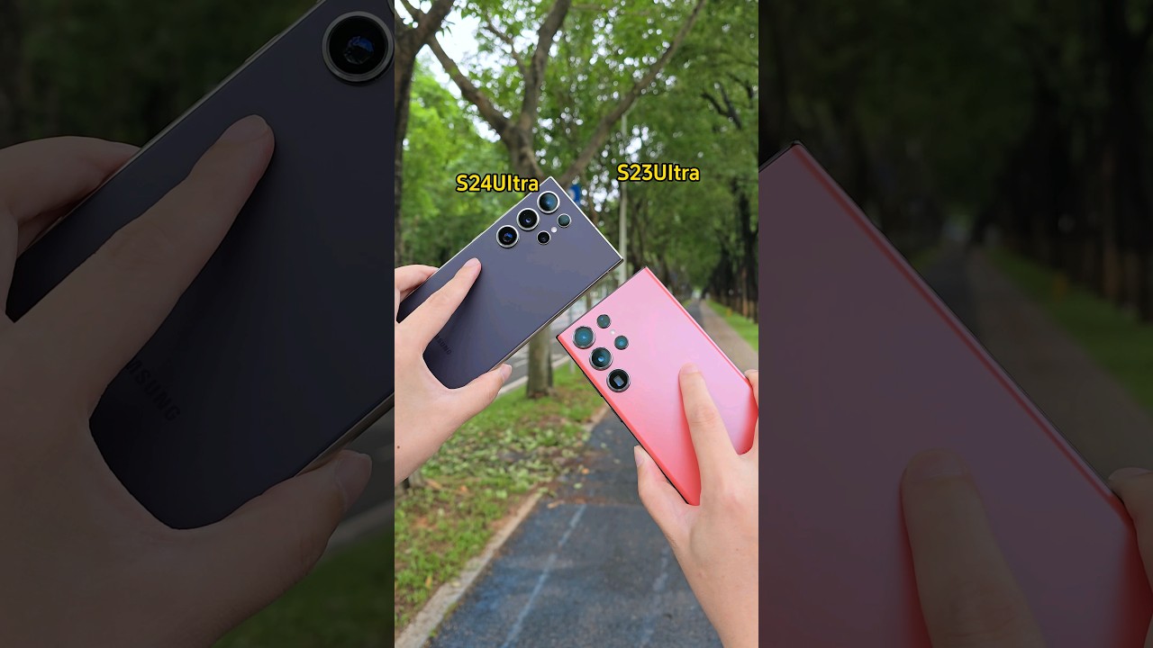 S23UItra VS S24UItra anti-shake function comparison digital technology mobile phone Samsung 
