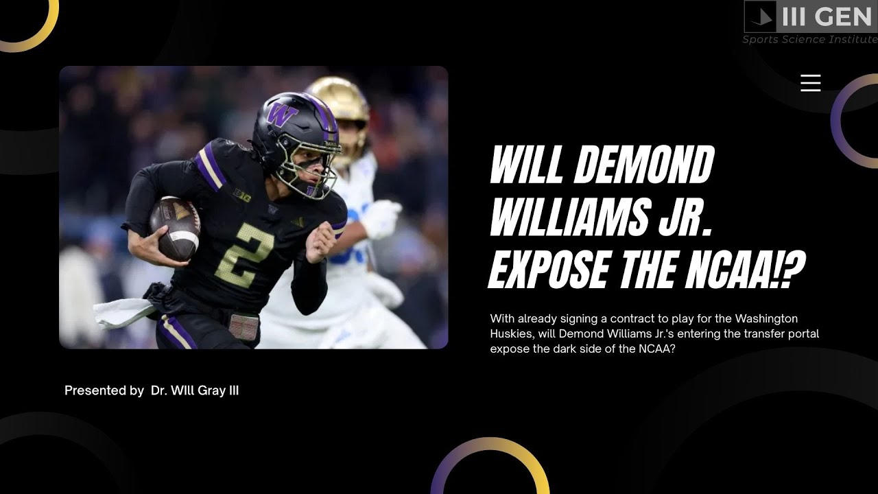 Will Demond Williams Jr. Change The Landscape of NIL?