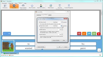 How to use Clicker 7 and Eye Gaze