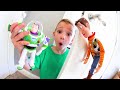 Father & Son TOY ROOM ADVENTURE TIME! / Toy Story 4