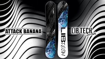 ATTACK BANANA SNOWBOARD 2018-2019 | LIB TECH