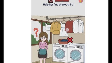 Brain out 2 level 226 help her find the red shirt Walkthrough Solution