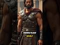 5 Gladiators That Forced Rome to Remember Their Names #history #ancientrome #shorts