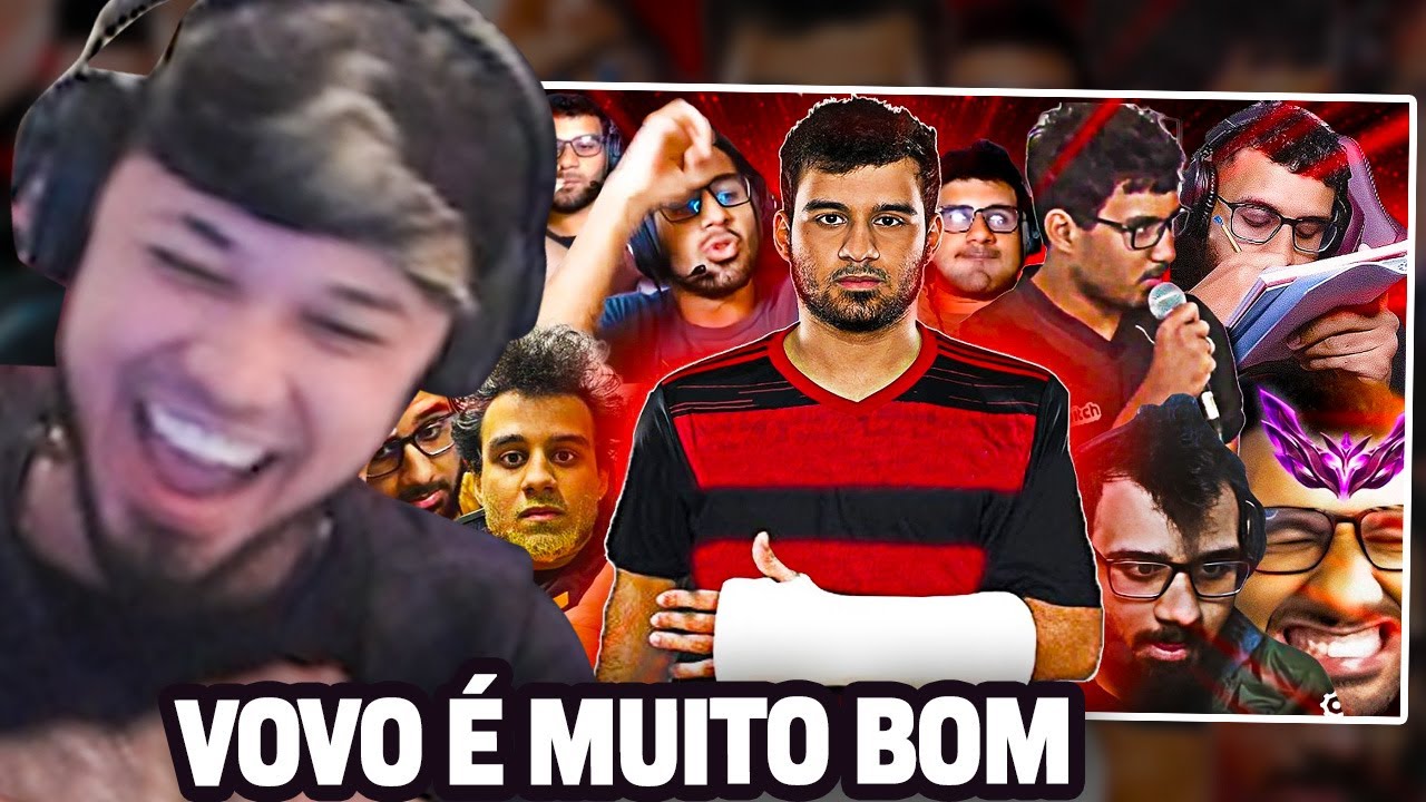 TITAN REACT: COMO O ABSOLUT JOGA LEAGUE OF LEGENDS | BRONZIOCRE