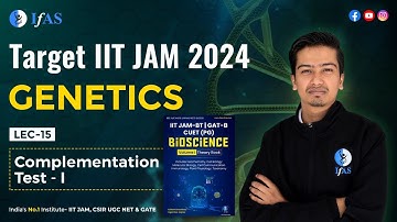 Complementation Test - I | Genetics | Target IIT JAM - 2024
