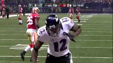 Jacoby Jones 109-Yard Kickoff Return Super Bowl XLVII 2013 [HD]