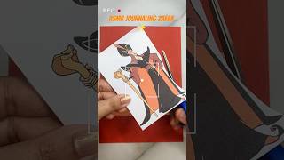 💥ASMR Zafar (Jafar)Journal | Disney Scrapbooking Aladdin | Relaxing Paper Sounds 🧞♂️📜 #asmrjournal