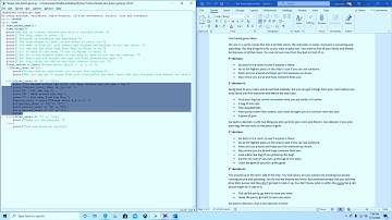 Playing with python, simple text based game part 2