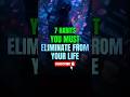 7 Toxic Social Habits That Can RUIN Your Life