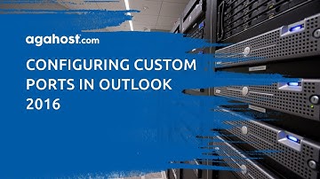 Configuring custom ports in Outlook 2016