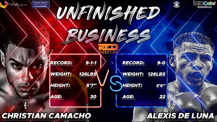 Christian Camacho vs Alexis De Luna  FULL FIGHT | ...