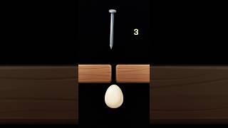 break an egg with a nail game #shortgame