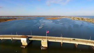 Flight over Mantoloking Bridge