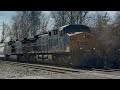 CSX 397 Leading With Its P5 On CSX M558 Northbound In Wyoming, OH (3/1/26)