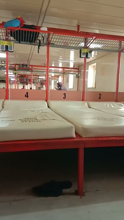 intip kamar kelas ekonomi di kapal Pelni KM Binaiya @aszalika #pelni #bima #labuanbajo #makassar