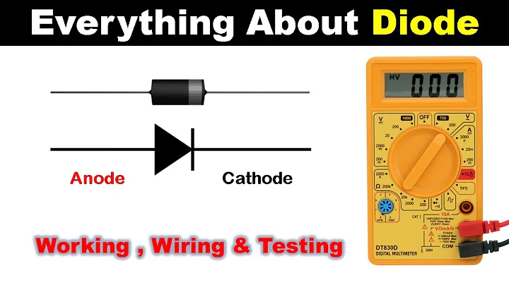 Diodes Practically Explained - The basics how diodes work working principle pn junction