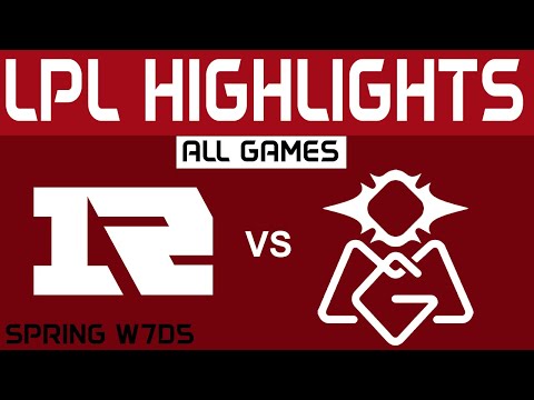 RNG vs OMG Highlights ALL GAMES LPL Spring Split 2024 Royal Never Give Up vs Oh My God by Onivia