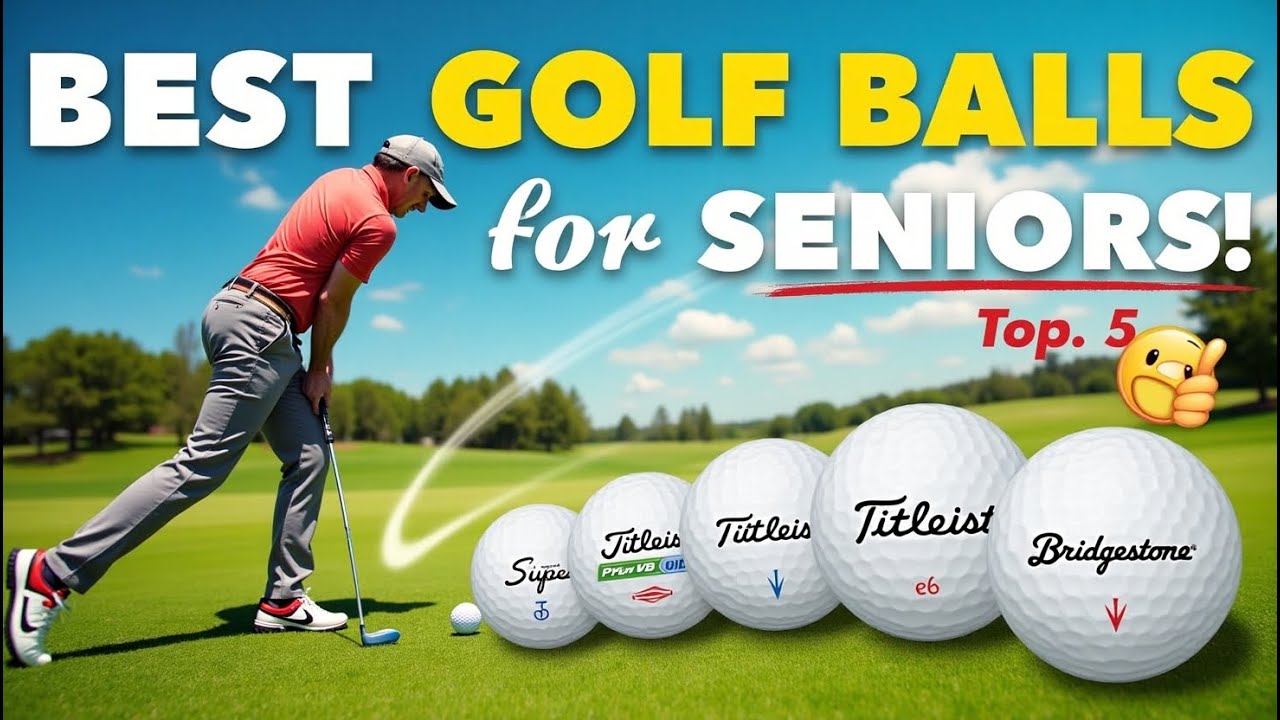 5 лучших мячей для гольфа для пожилых игроков в 2025 году — какие мячи лучше всего подходят для п...