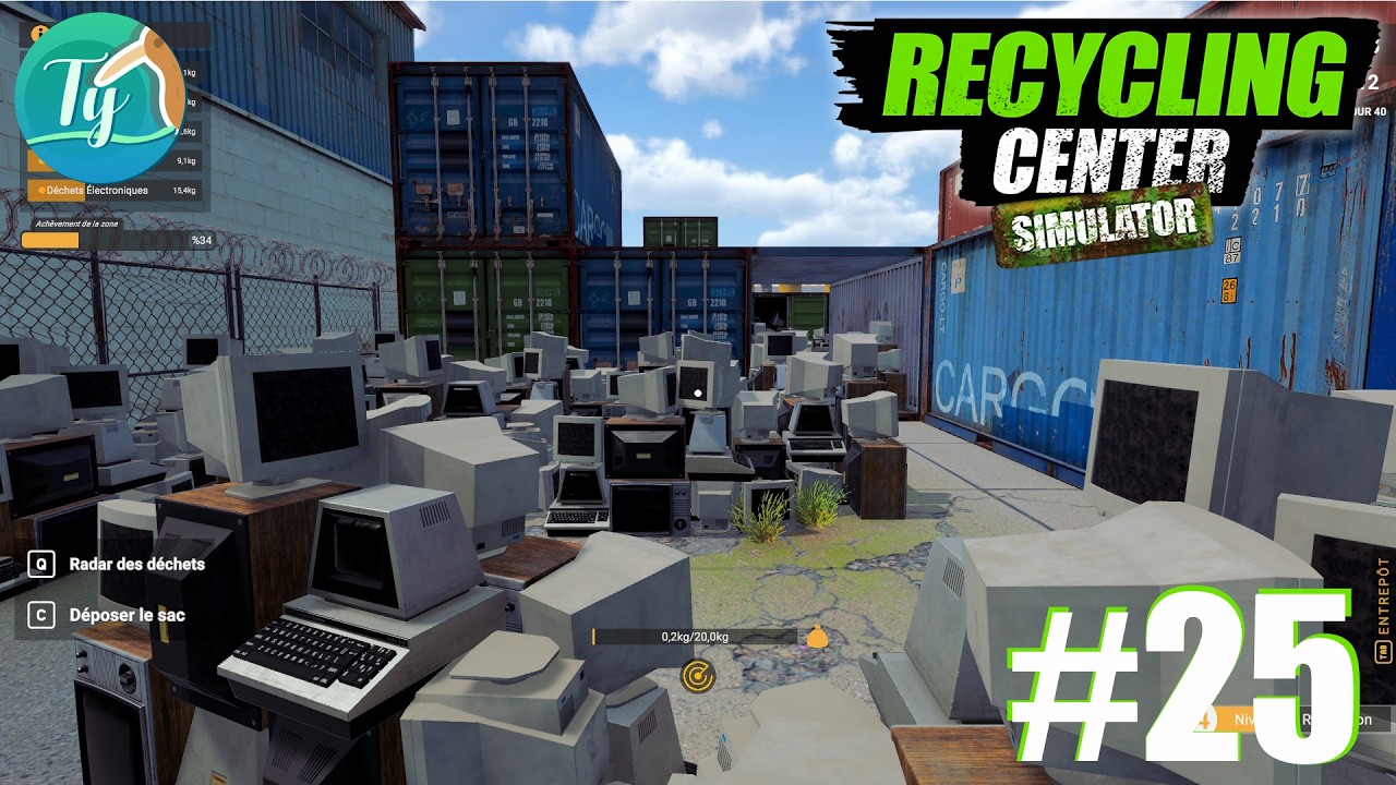 Recycling Center Simulator #25: E-Waste DLC! 2 nouvelles maps et une ...