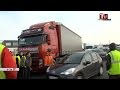 Ref:jZPI4mCx29Q Routiers: le mouvement s'�tend jusqu'� par�ay meslay