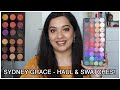 Sydney Grace Christmas in July 2020 Haul and Eyeshadow Swatches on Indian Skintone