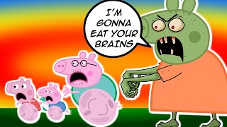 A Peppa Pig Horror Story | MUMMY PIG TURNS INTO A ZOMBIE - PART 2