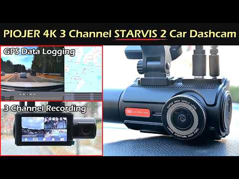 Piojer 4k 3 Channel Starvis 2 Dashcam Review