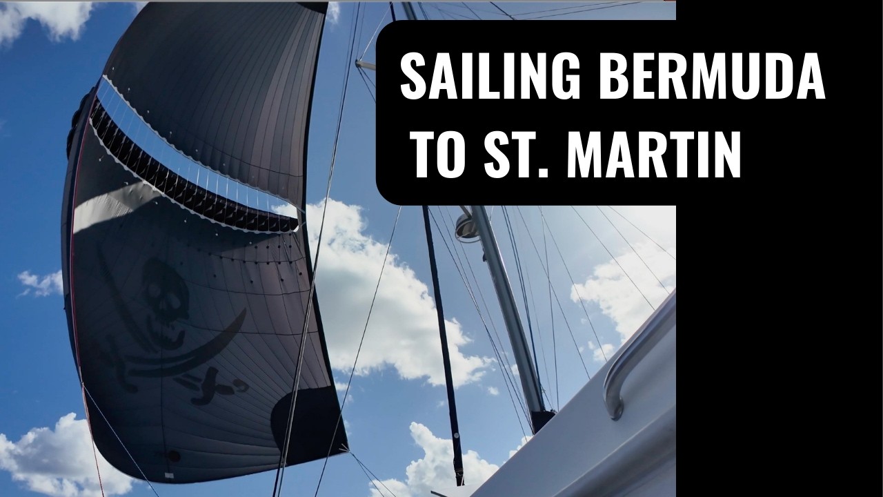 ⁣SAIL ALONG WITH US AS WE JOURNEY 560 MILES FROM BERMUDA TO ST MARTIN!