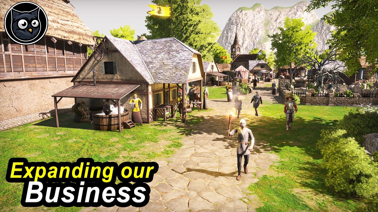 The Guild 3 - A New SHOP in Town | Medieval Life Economy Simulation | EXTREME Difficulty Part 02
