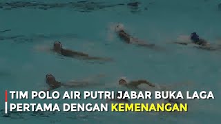 Tim Polo Air Putri Jabar Buka Laga Pertama Dengan Kemenangan Sbr Bandungtv