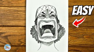 How to draw Usopp from Onepiece | Usopp drawing tutorial for beginners | how to draw anime