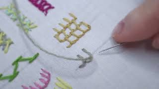 Up and Down Buttonhole Stitch