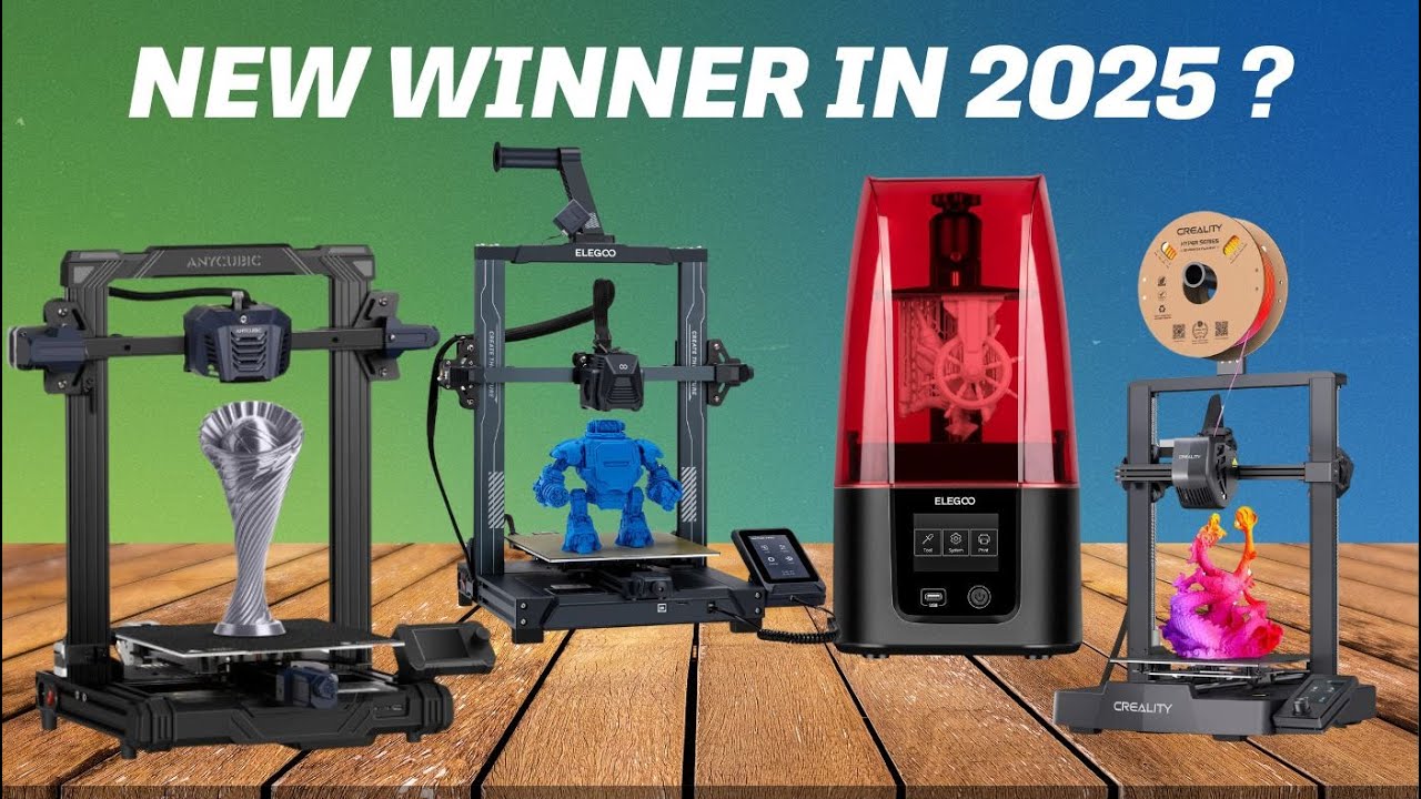 Best Budget 3D Printers 2025 - The Top 5 To Consider Today - YouTube