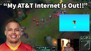 Not Even A Storm Can Stop Tyler1 Playing LoL - Truly Built Different!!