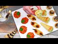 5 APERITIVOS CON HOJALDRE | Canapés variados