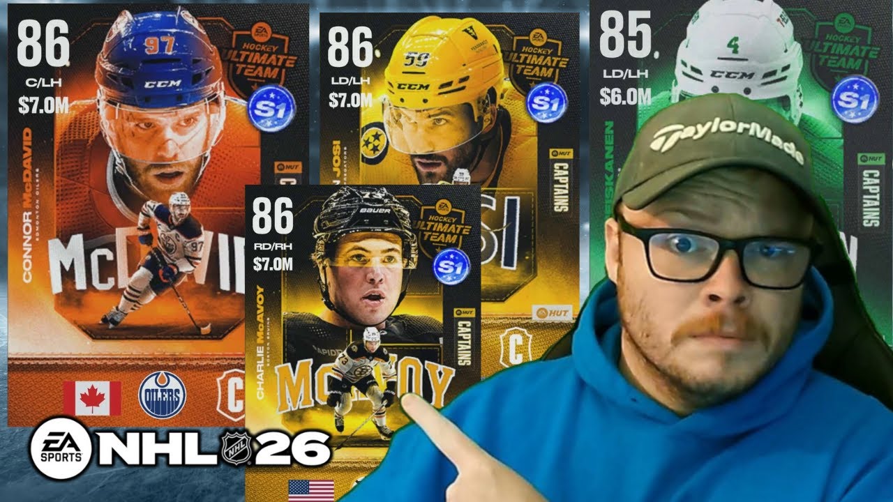 EA PATCH & CAPTAINS TEAM BUILD NHL 26 HUT