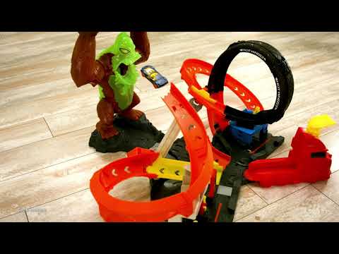 Hot Wheels: City. Игровой набор Атака бешеной Гориллы GTT94