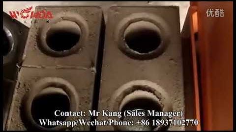 QMR 2-40 manual clay interlocking brick making machine, lego brick machine