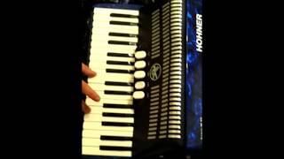 Video thumbnail of "Tutorial: Un Dia Alavez acordeon teclas"