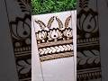 Bridal startup easy border mehndi design|#startup #latest #border #mehndi #ytshorts #shorts