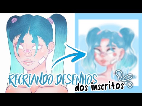 RECRIANDO DESENHOS DOS INSCRITOS #2 😱 