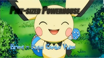 Pint-sized Powerhouse - A Brawl- Pichu Combo Video