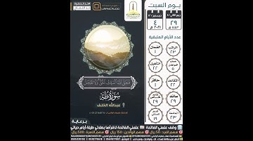 وكذلك أنزلناه قرآنا عربيا وصرفنا فيه من الوعيد لعلهم يتقون... سورة طه ١١٣-١١٤ القارئ عبدالله الخلف