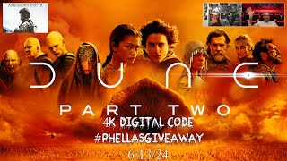 June 4K Digital Code #PhellasGiveAway Winner!