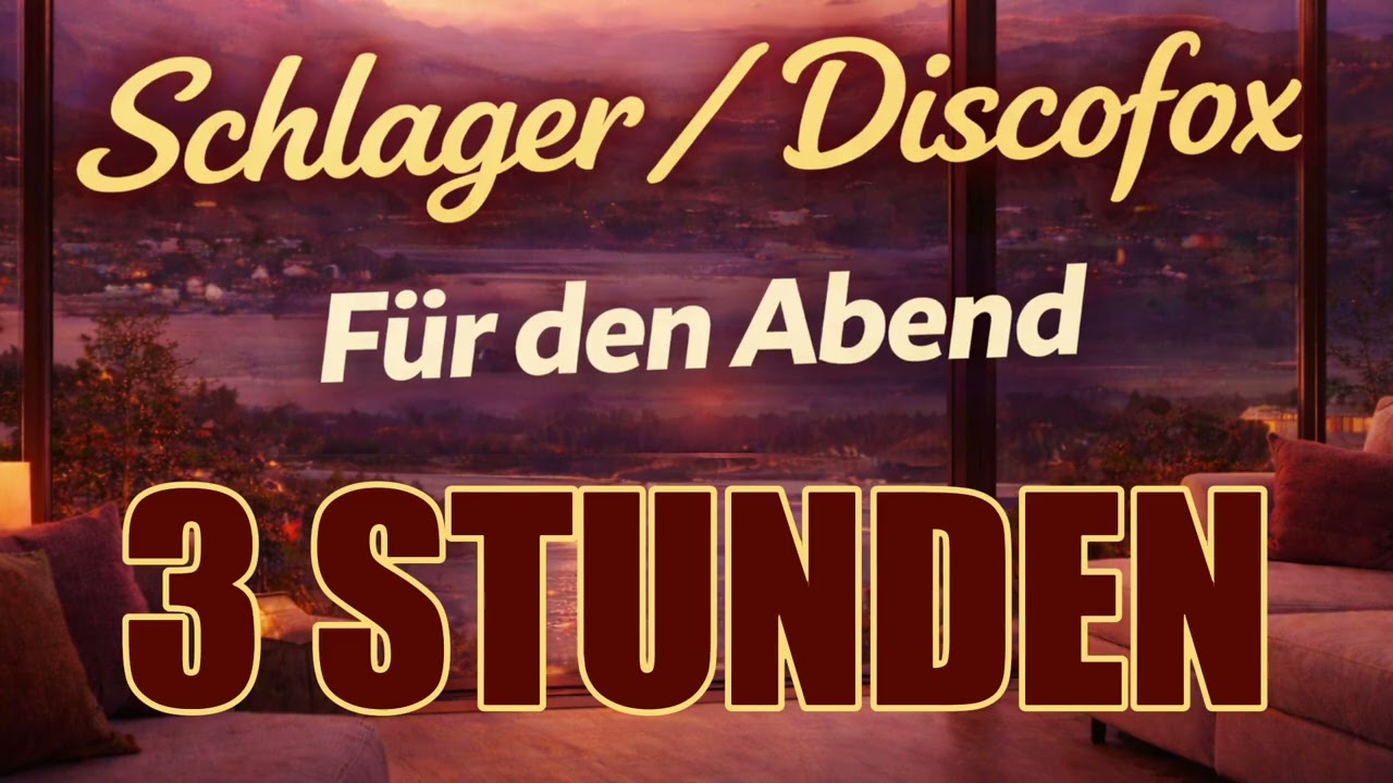 3 Stunden – Schlager / Discofox für den Abend