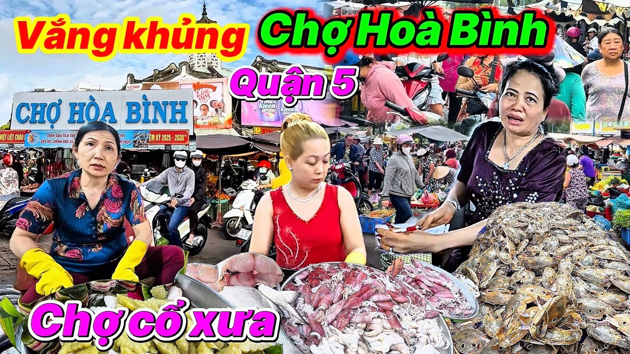 Chợ người Hoa vắng Ế chưa từng thấy, tiểu thương hàng chục năm cố trụ chợ Hoà Bình Quận 5