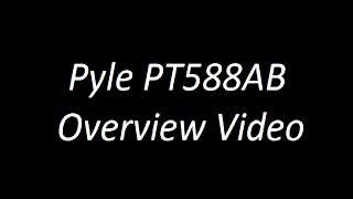 PYLE PRO PT678HBA 5.1-Channel, 400-Watt HDMI(R) Home Theater System with Bluetooth(R) PT588AB Overview Video