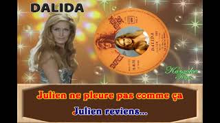 Karaoke Tino - Dalida - Julien - Avec choeurs - Dévocalisé